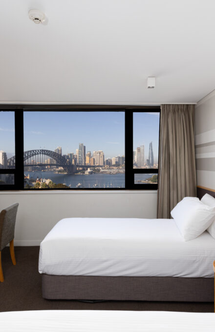 ViewSydney-HarbourBridgeTwinRoom-1