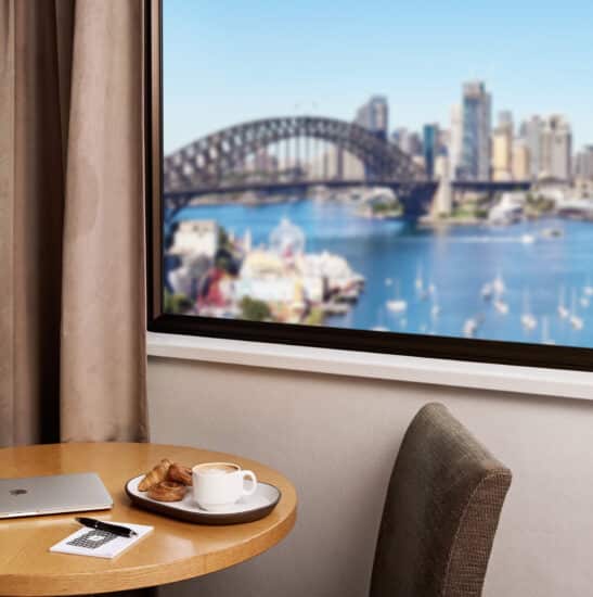 best hotels in sydney with harbour view