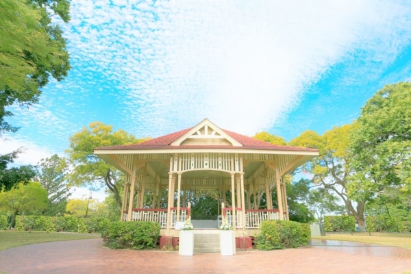 The rotunda in New Farm Park Rotunda, Brisbane, Australia