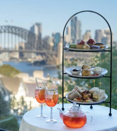 High Tea with a view