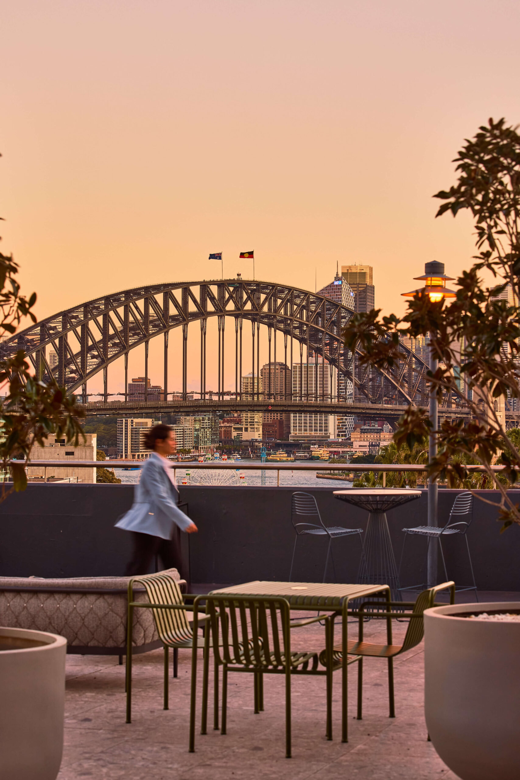 Private event space at View Sydney with harbour views